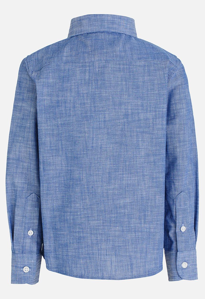 POLO - Andrew LS Oxford Shirt Blue