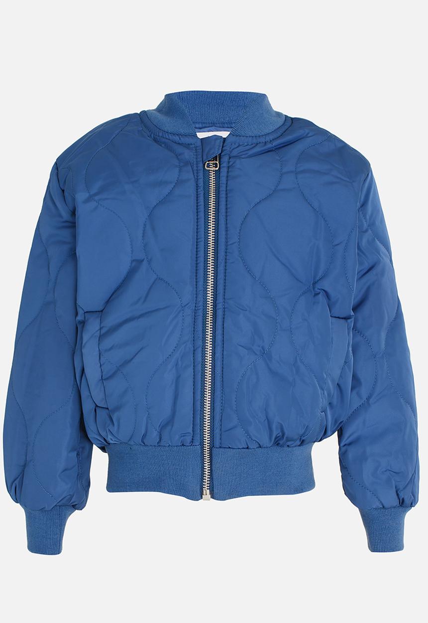 Pop Candy - Boys Quilted Puffer Jacket Blue