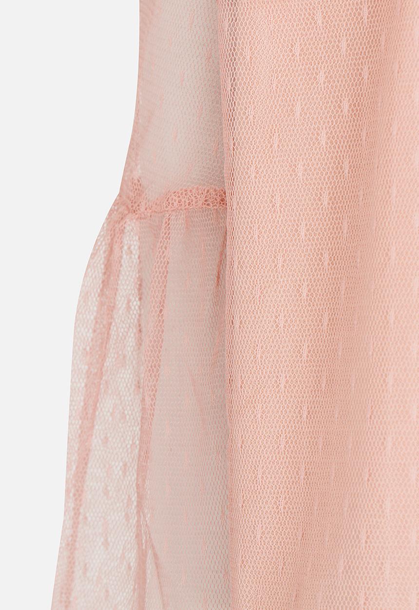 Rebel Republic - Mesh Top Pale Pink