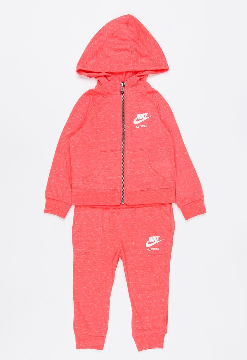 Nike - Nike Gym Vintage 2 Piece Set Coral
