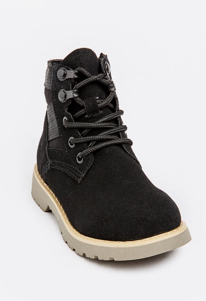 Pop Candy - Boys Combat Boot - black