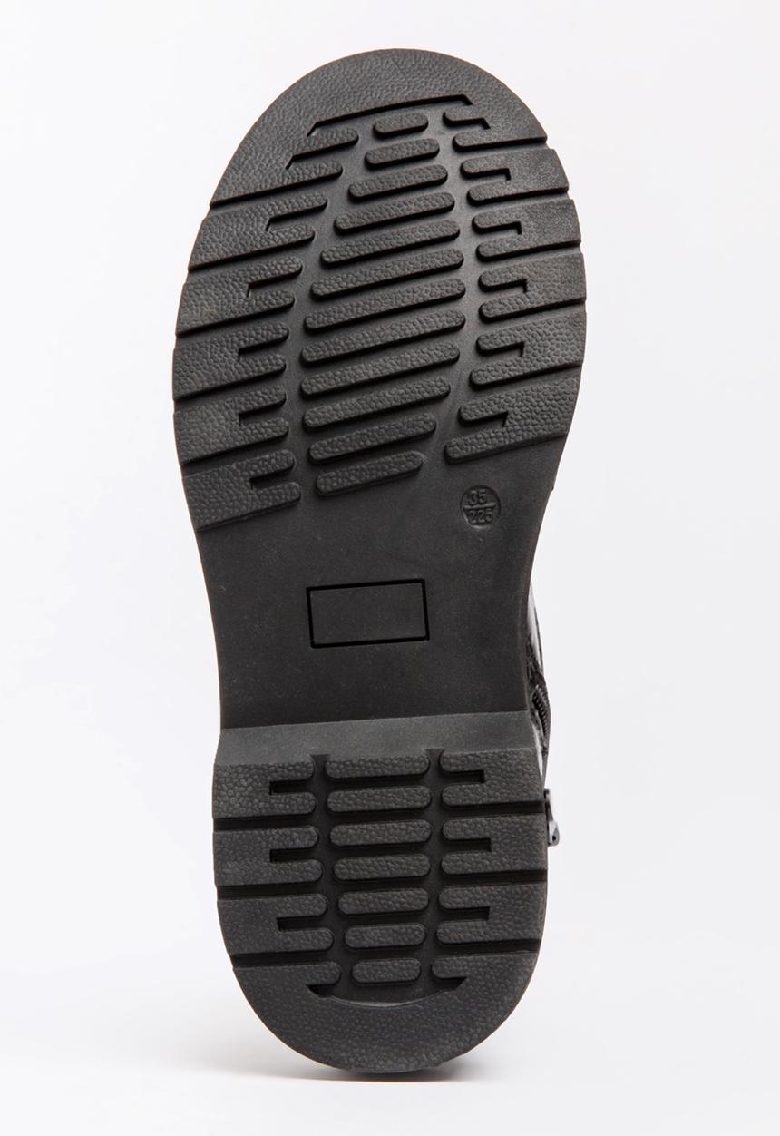 Pop Candy - Boys PU Boot Black