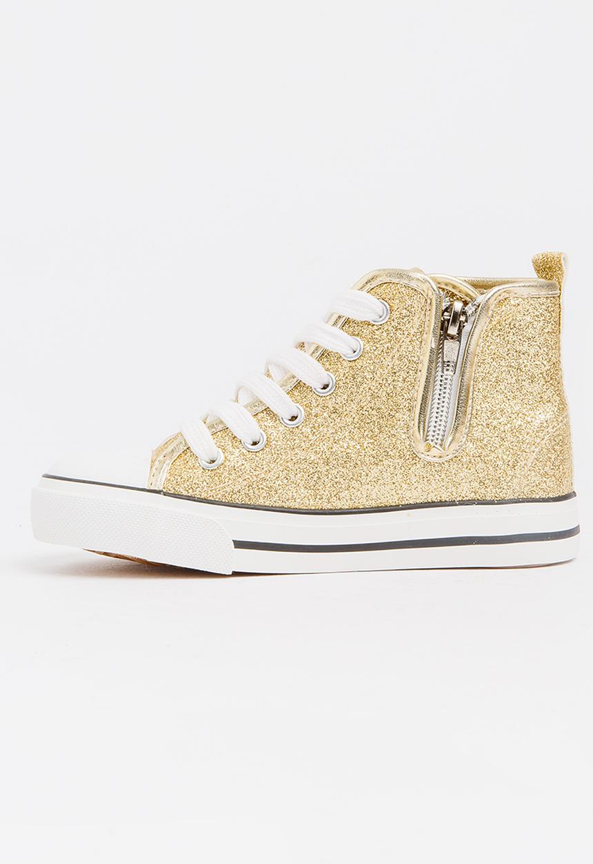 Pop Candy - High Top Sneaker Gold