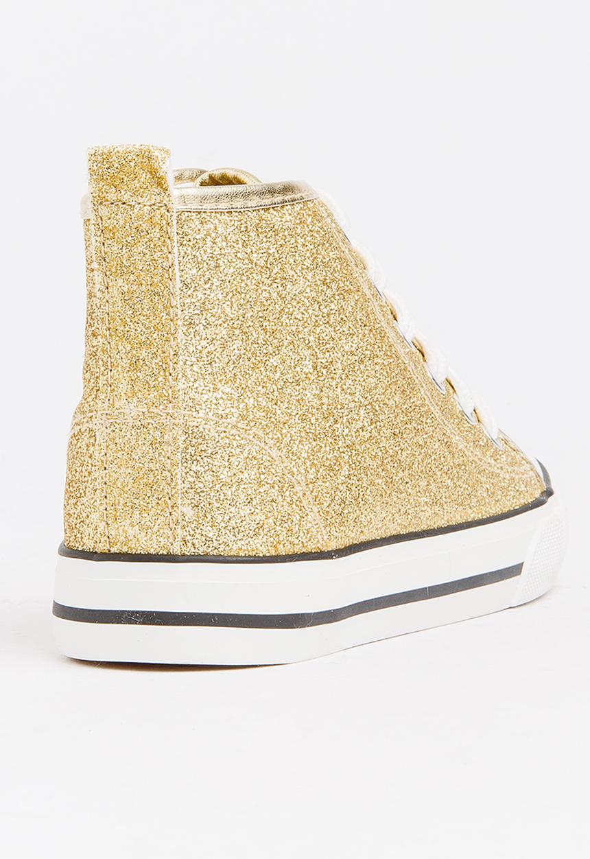 Pop Candy - High Top Sneaker Gold