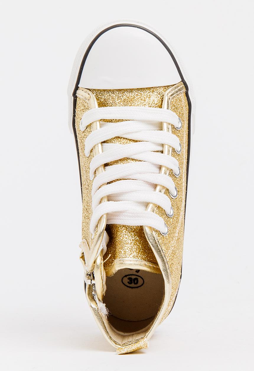 Pop Candy - High Top Sneaker Gold