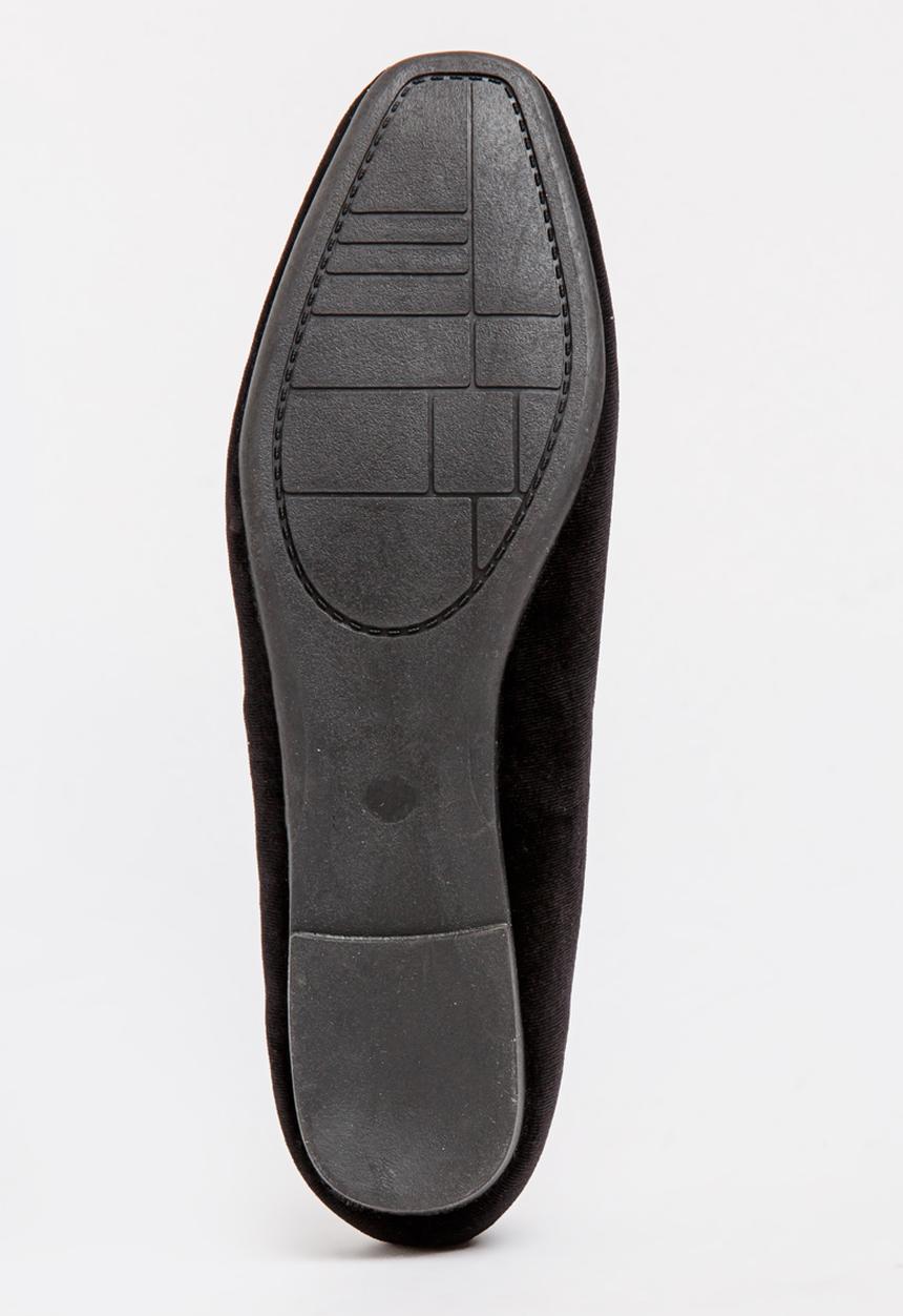 Moda Scapa - Velvet Loafers Black