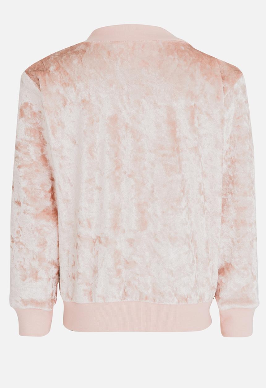 See-Saw - Velvet Bomber Pale Pink