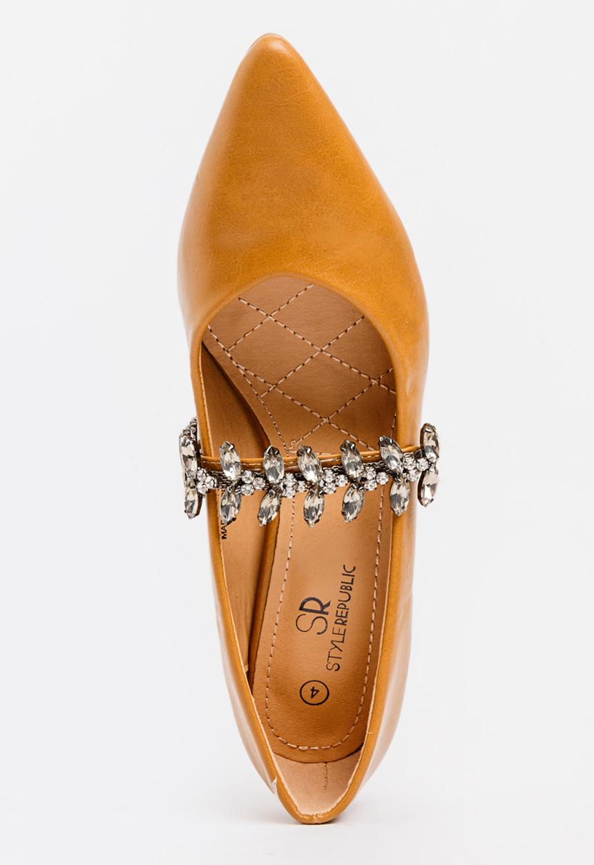 STYLE REPUBLIC - Diamante Courts Tan