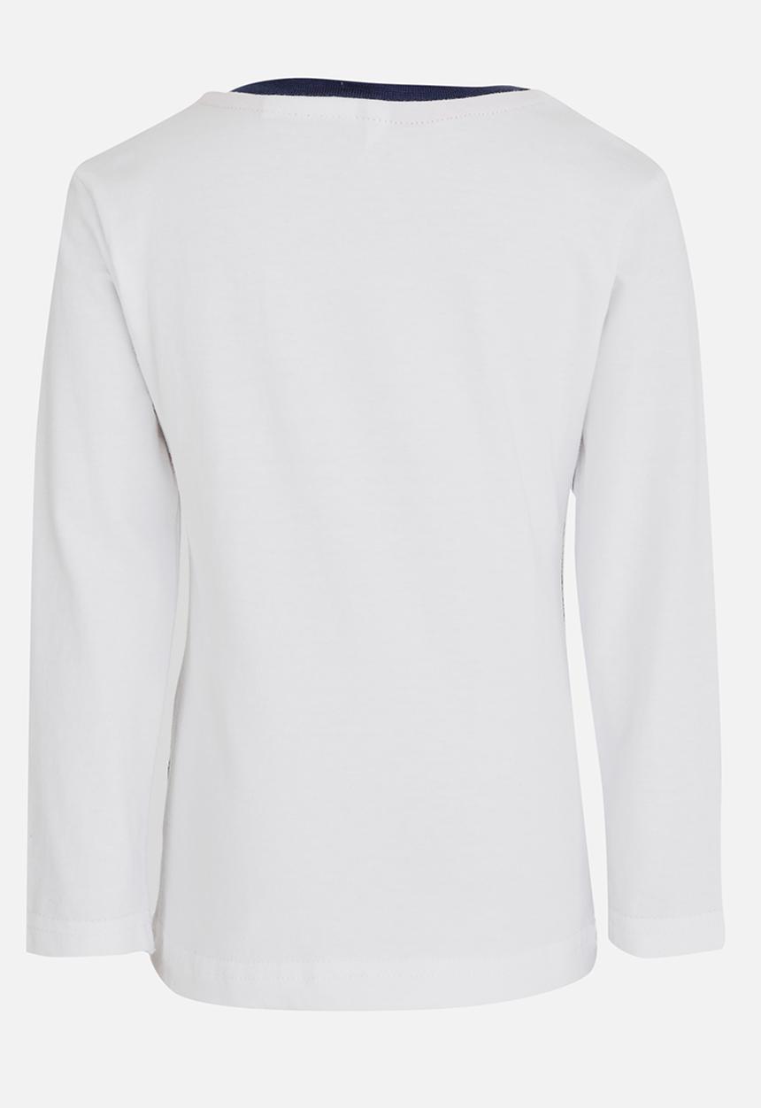 See-Saw - Colour Block Tee White