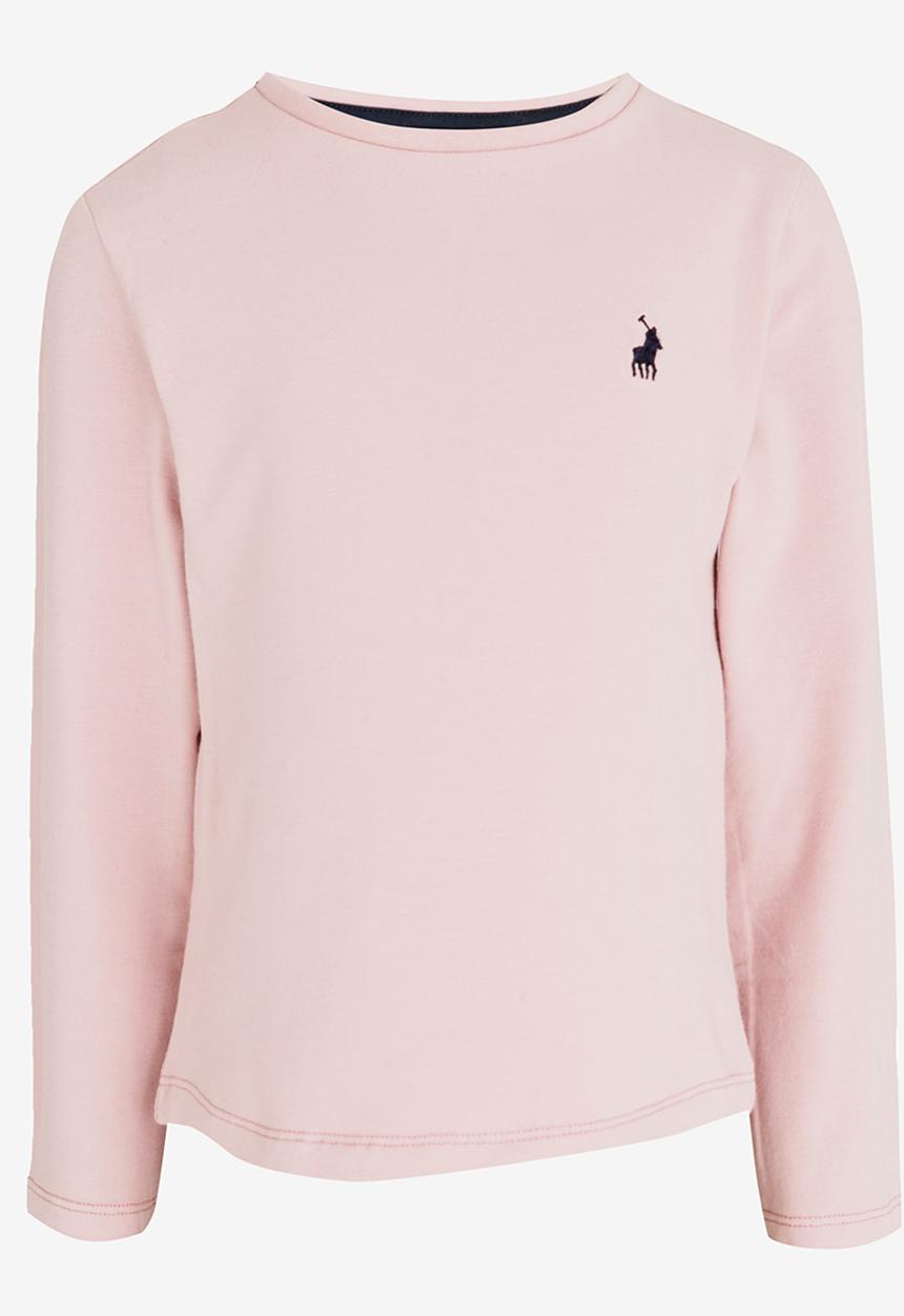 POLO - Chloe LS Classic Tee Mid Pink