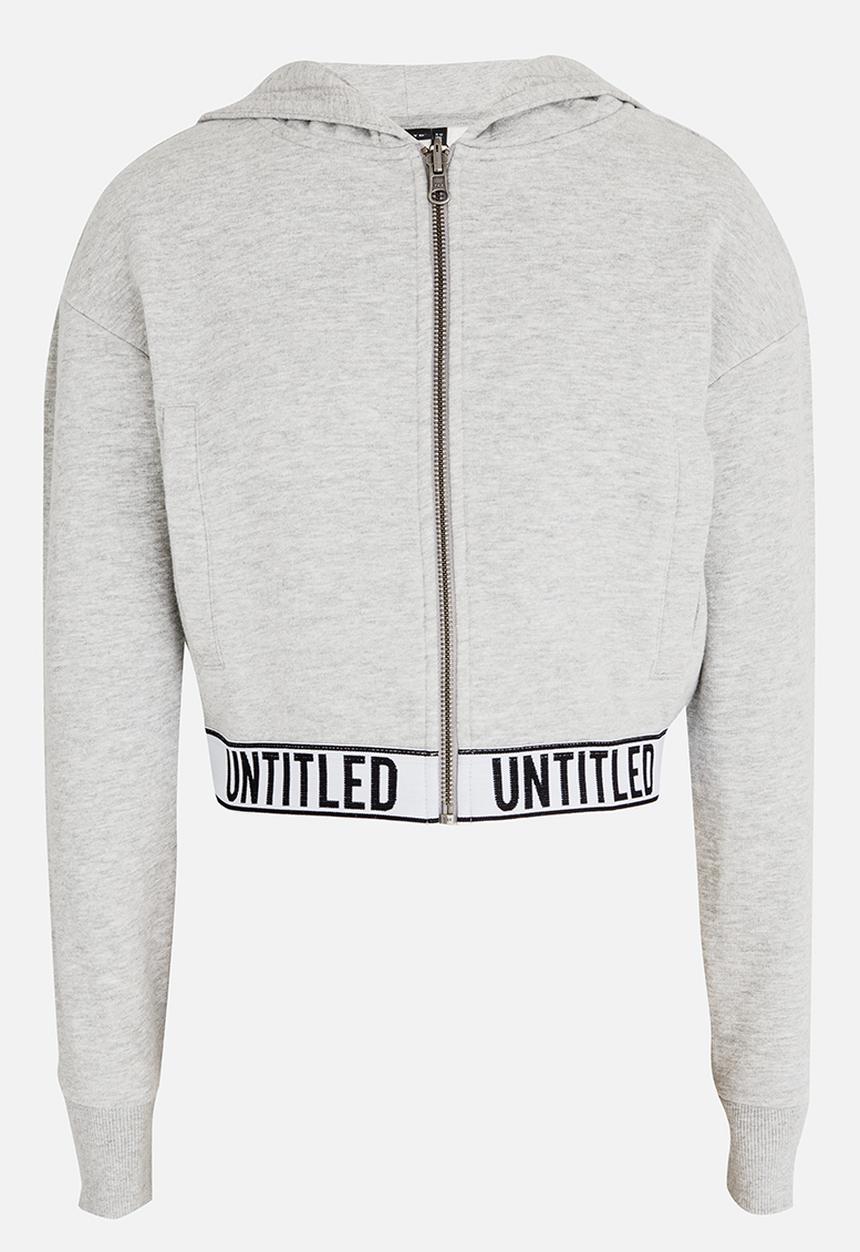 Name It - Short Sweat Hoody Grey