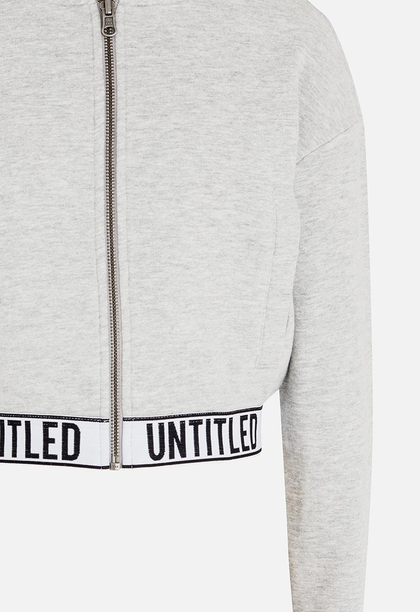 Name It - Short Sweat Hoody Grey