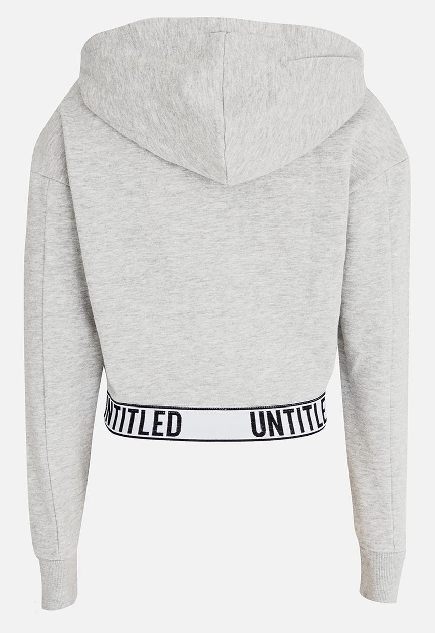 Name It - Short Sweat Hoody Grey