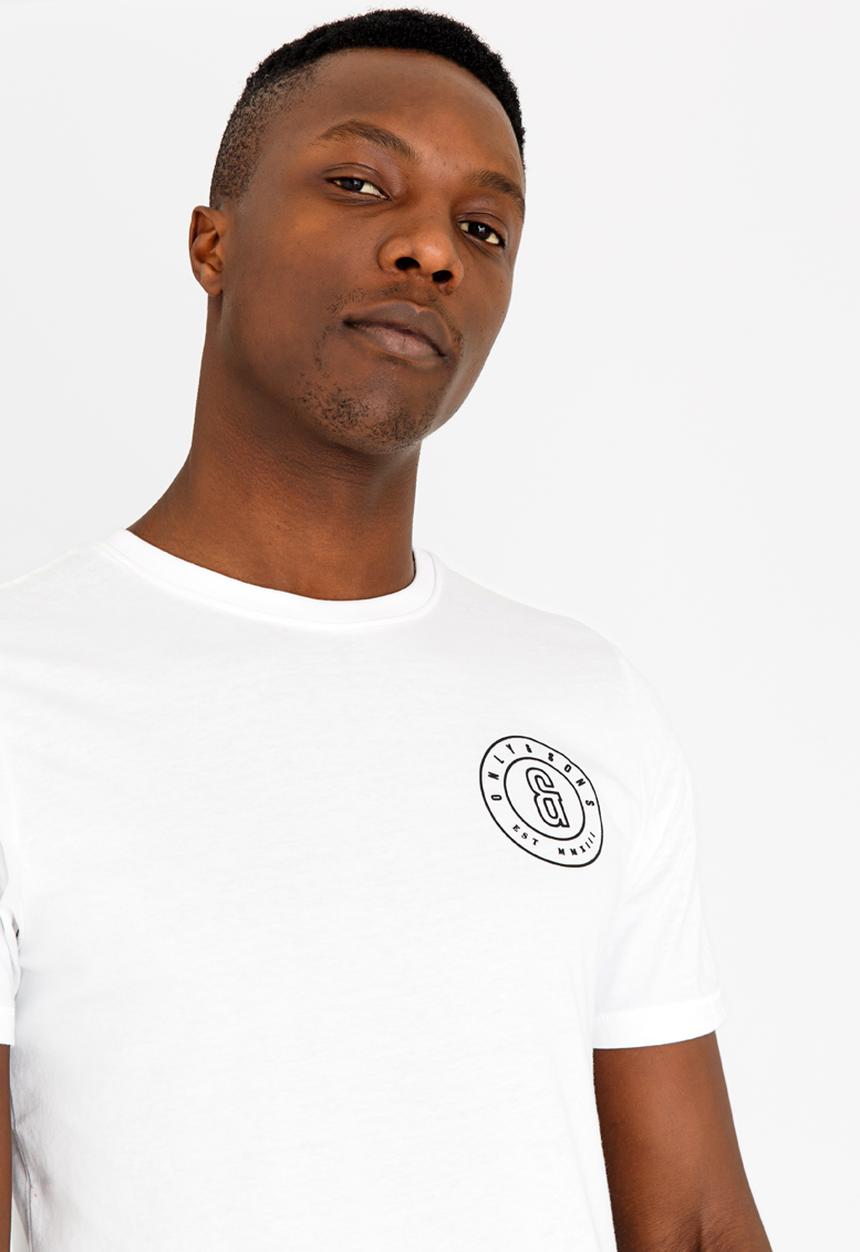 Only & Sons - Slim Fit Tshirt White