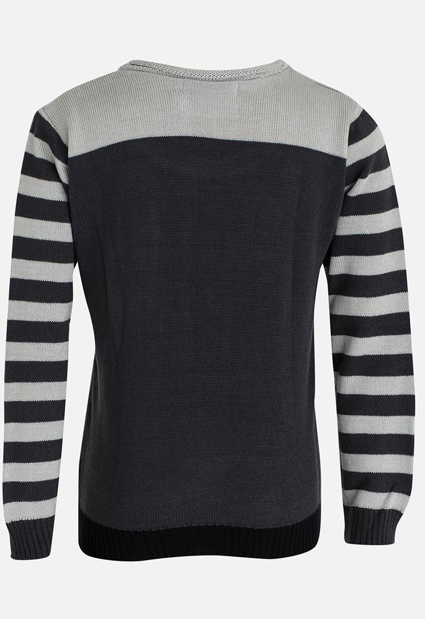 See-Saw - Striped Jersey Grey