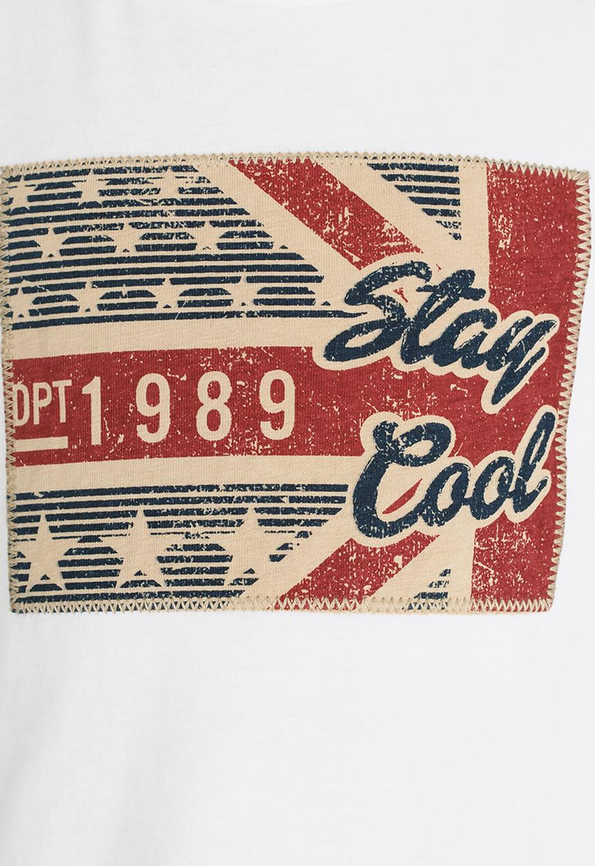 Pop Candy - Printed Tee White