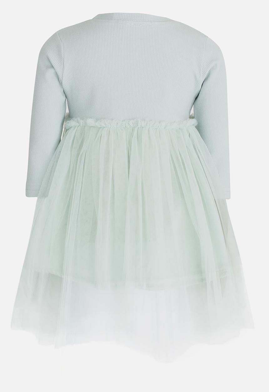 Pop Candy - Lace Detail Dress Mint