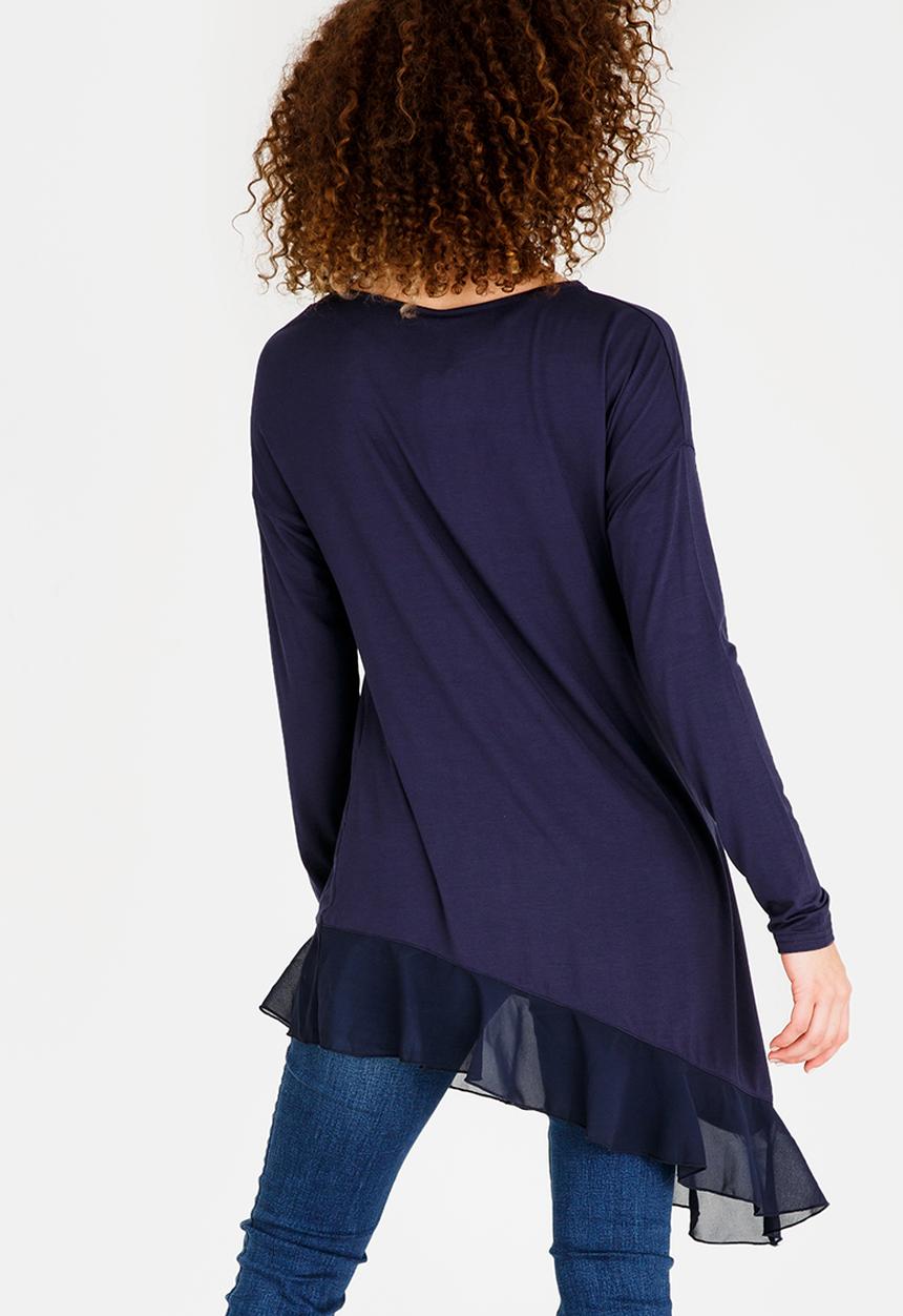 Revenge - Asymmetrical Top Navy