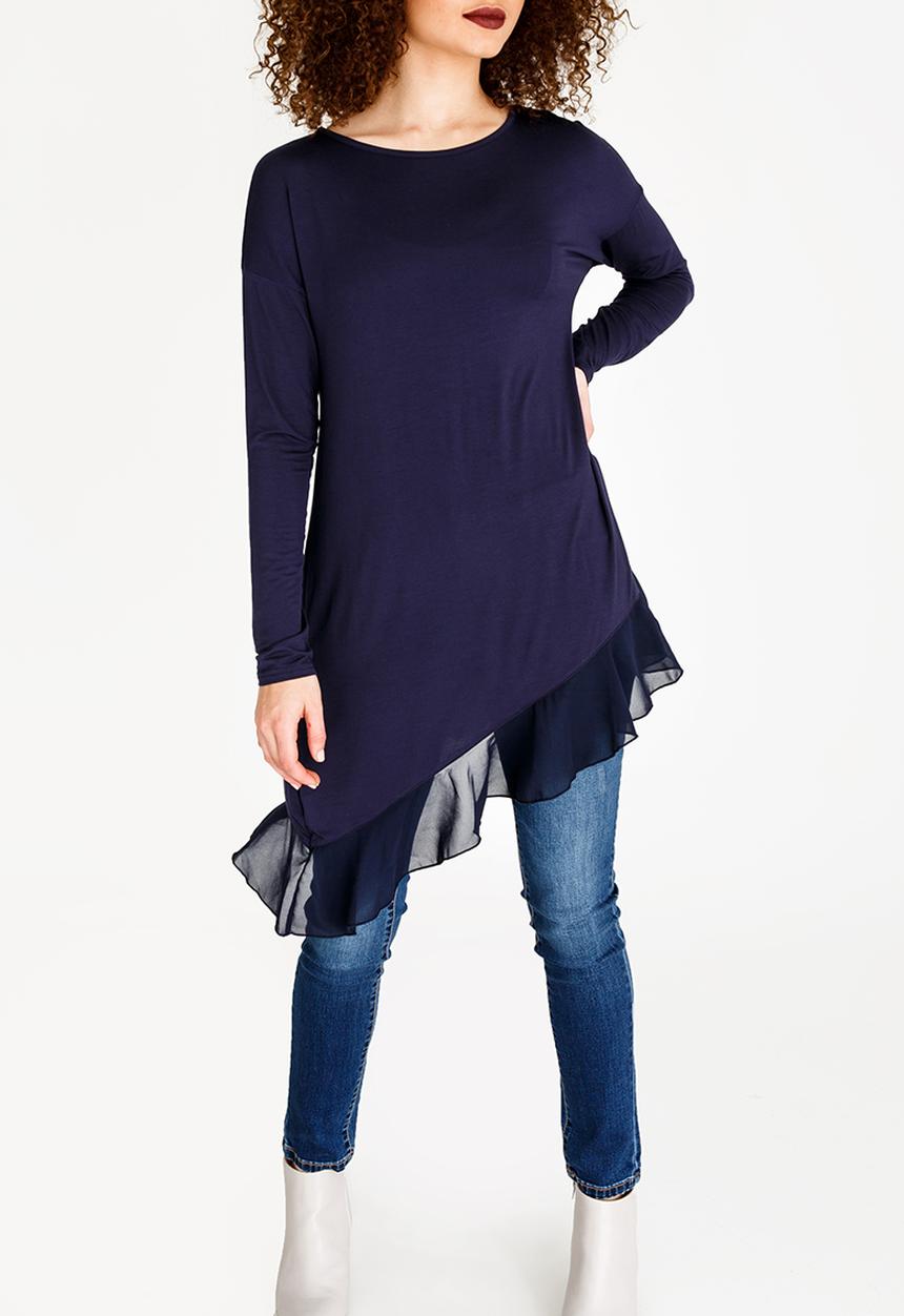 Revenge - Asymmetrical Top Navy