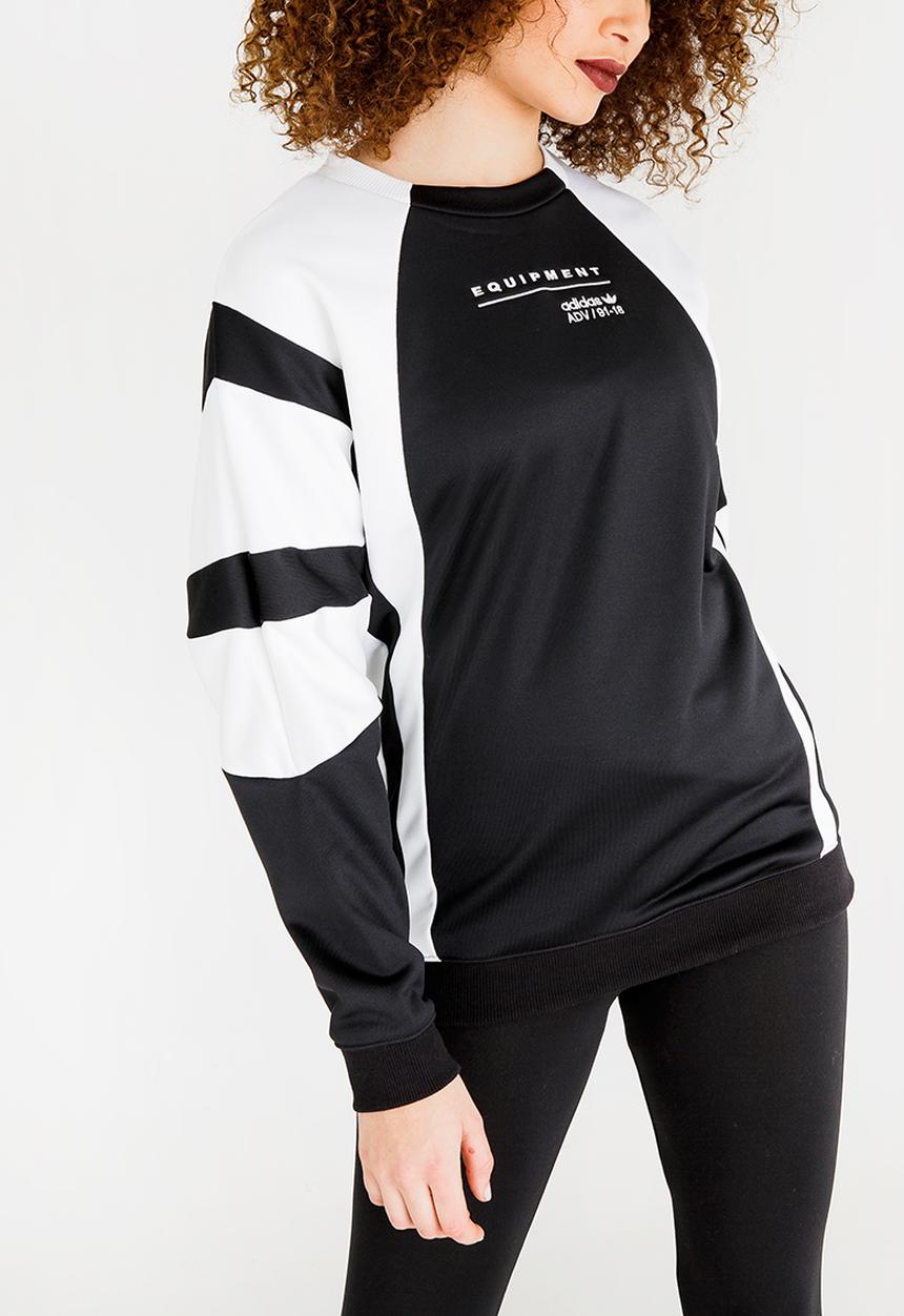 adidas Originals - EQT Sweatshirt Black and White