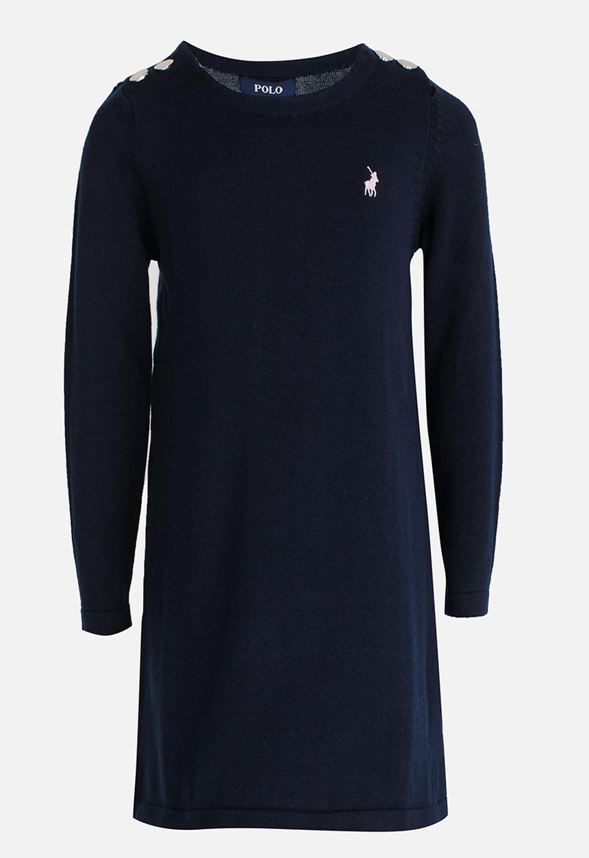POLO - Anna LS Knitted Dress Navy
