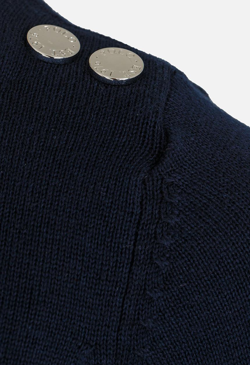 POLO - Anna LS Knitted Dress Navy