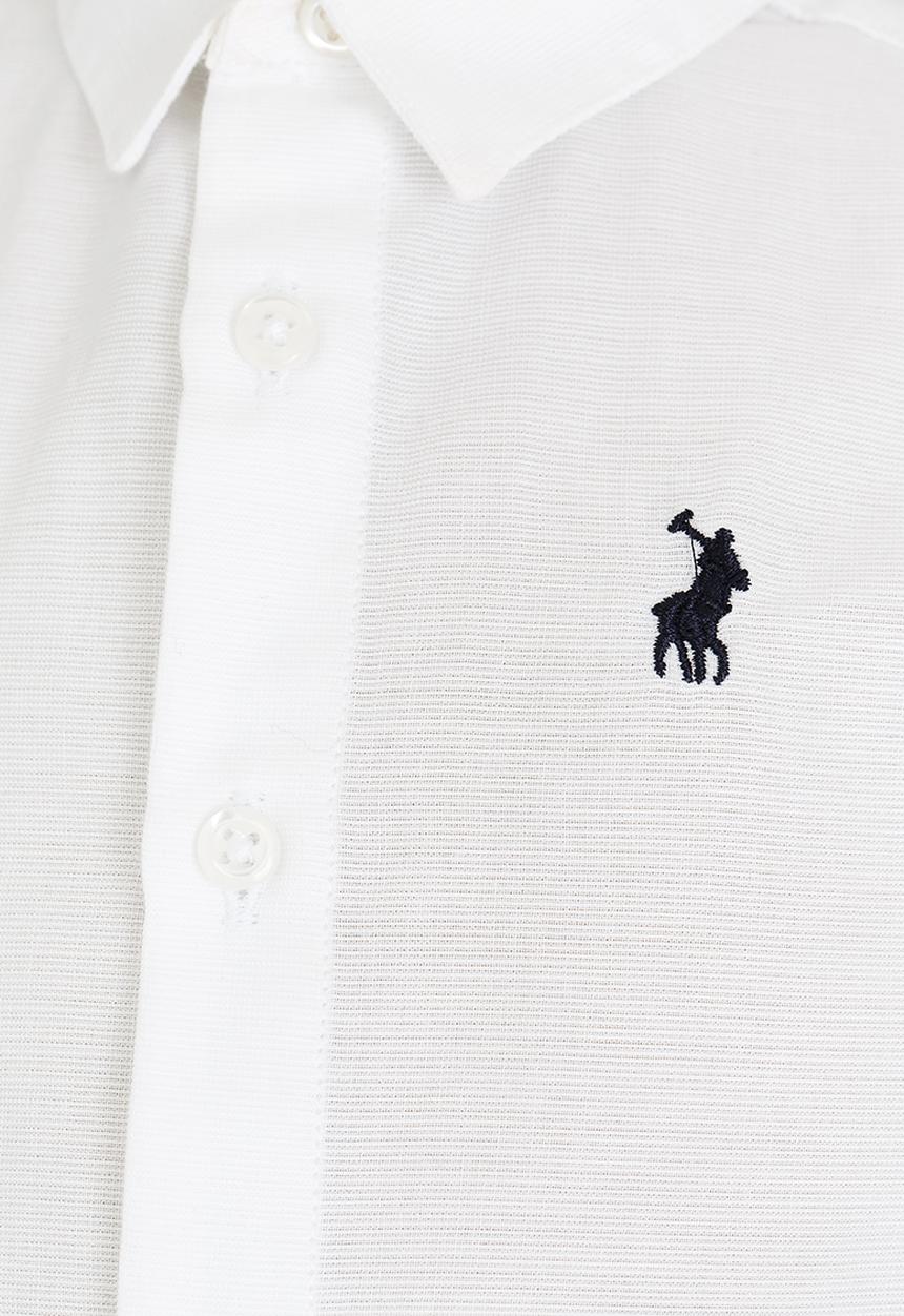 POLO - Kieran Textured Shirt White