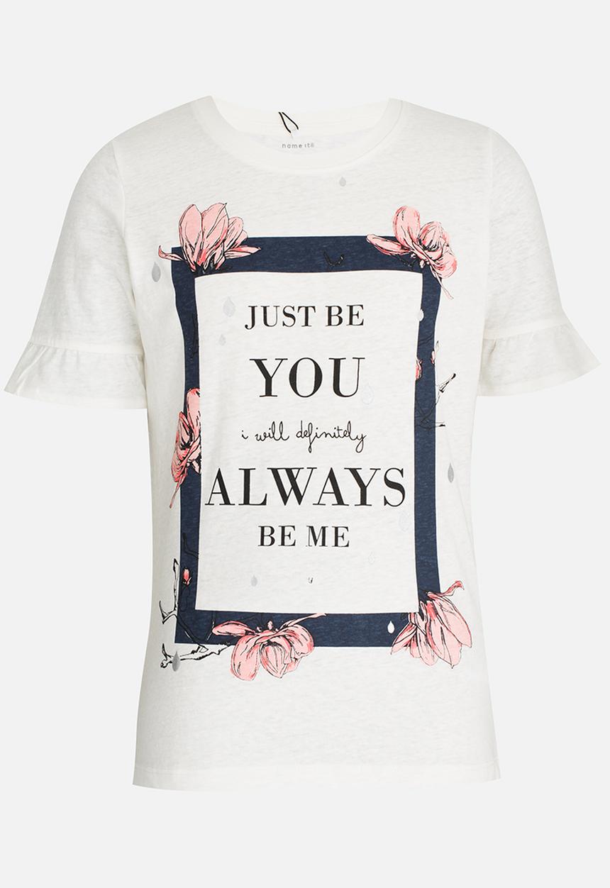 Name It - Printed Tee Cream