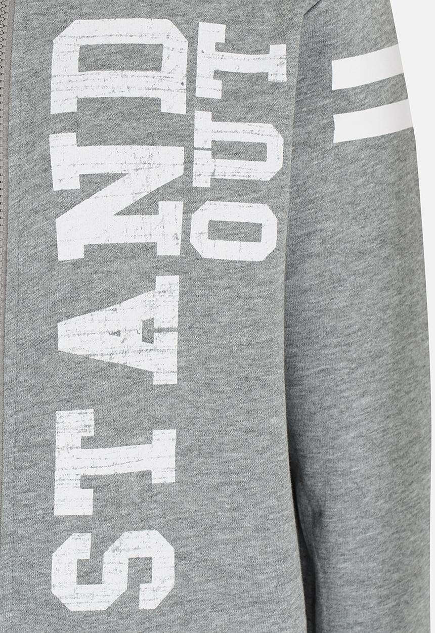 Name It - Zip Through Hoody Grey