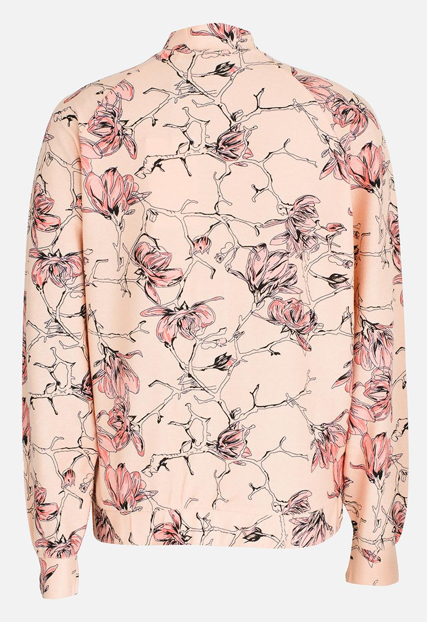 Name It - Printed Bomber Jacket Peach