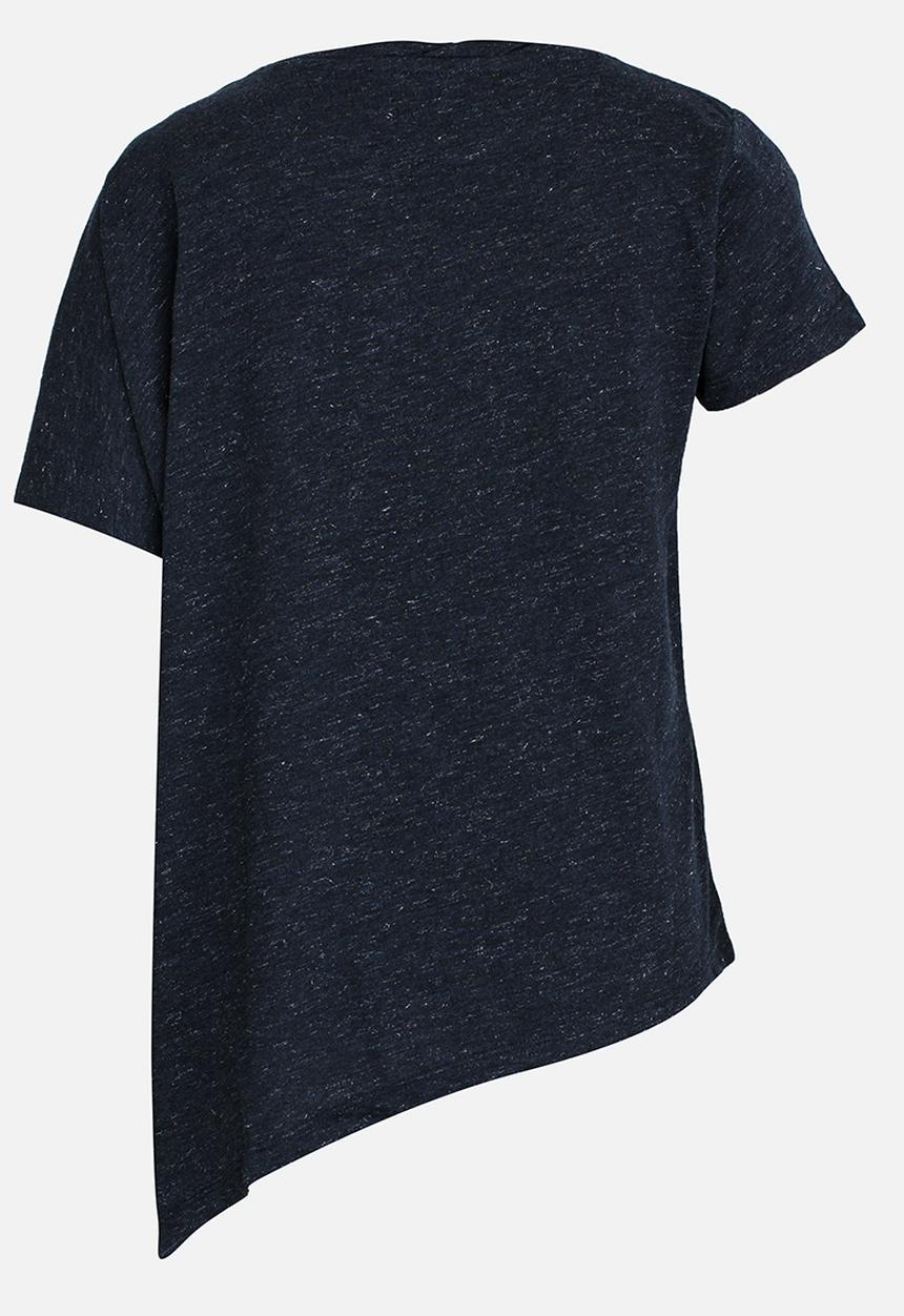 Name It - Printed Tee Dark Blue