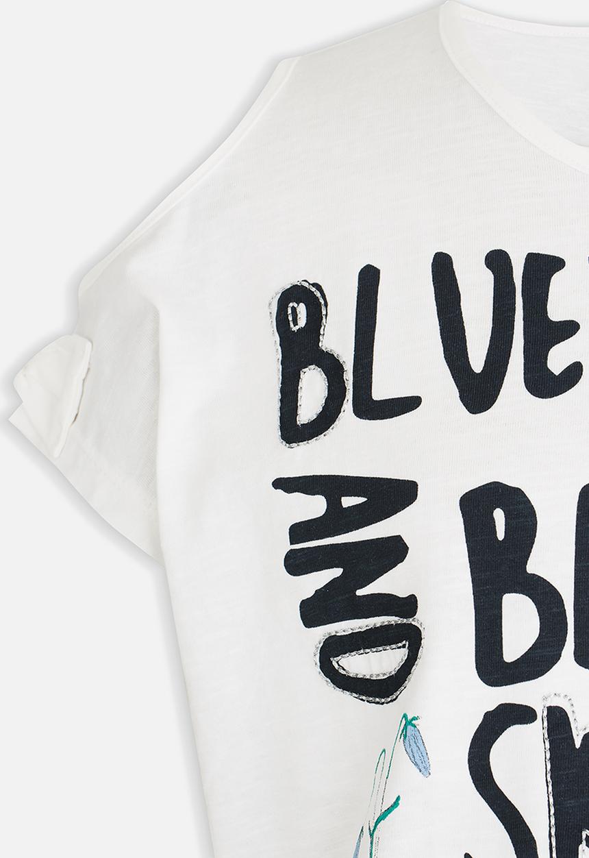 Name It - Printed T-shirt - White