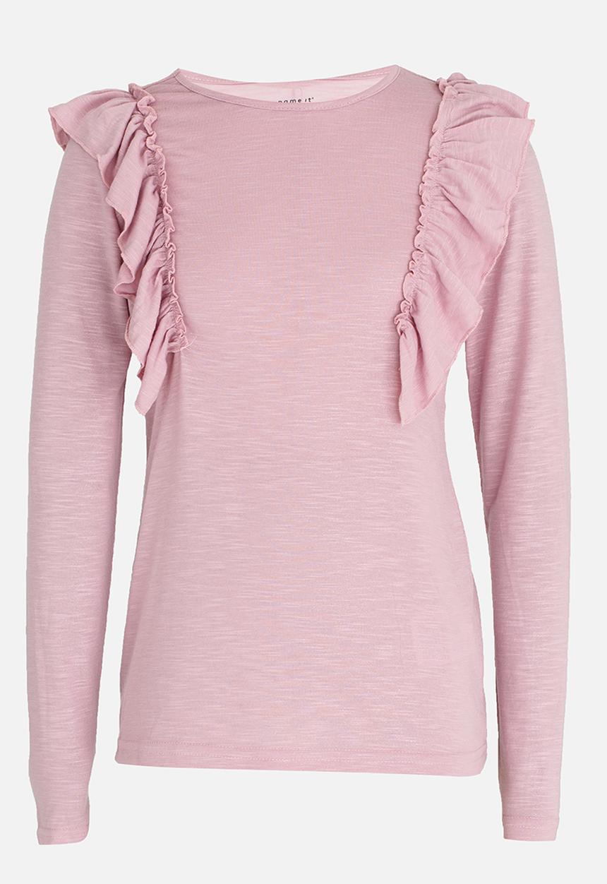 Name It - Printed Tee Mid Pink