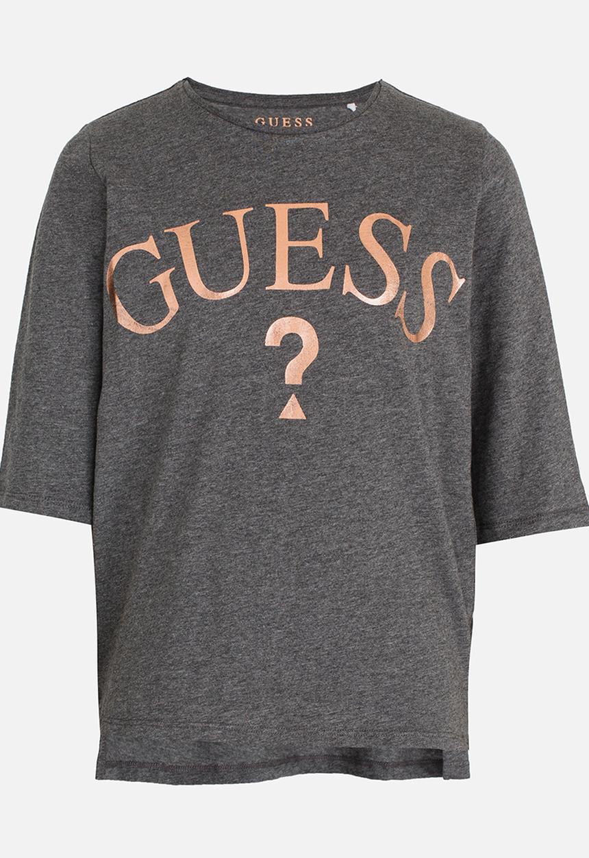 GUESS - Girls High Low Tee Grey