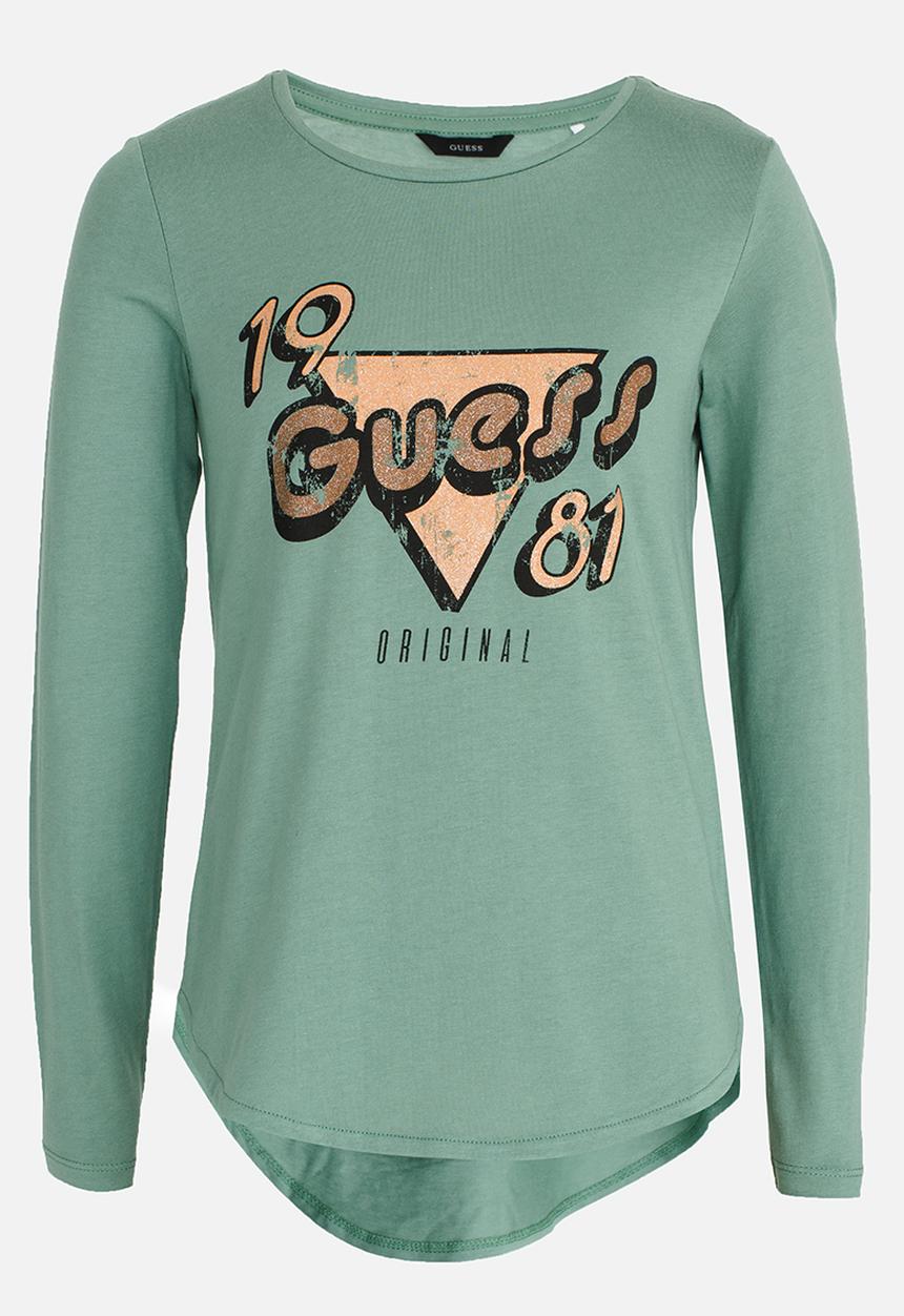 GUESS - Girls 1981 Guess Tee Green
