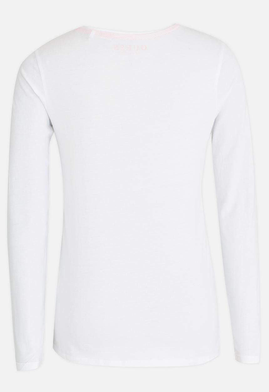 GUESS - Girls Shadow Tee White