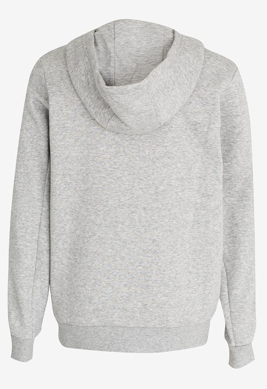 adidas Performance - 3S Full Zip Hoodie Mid Grey