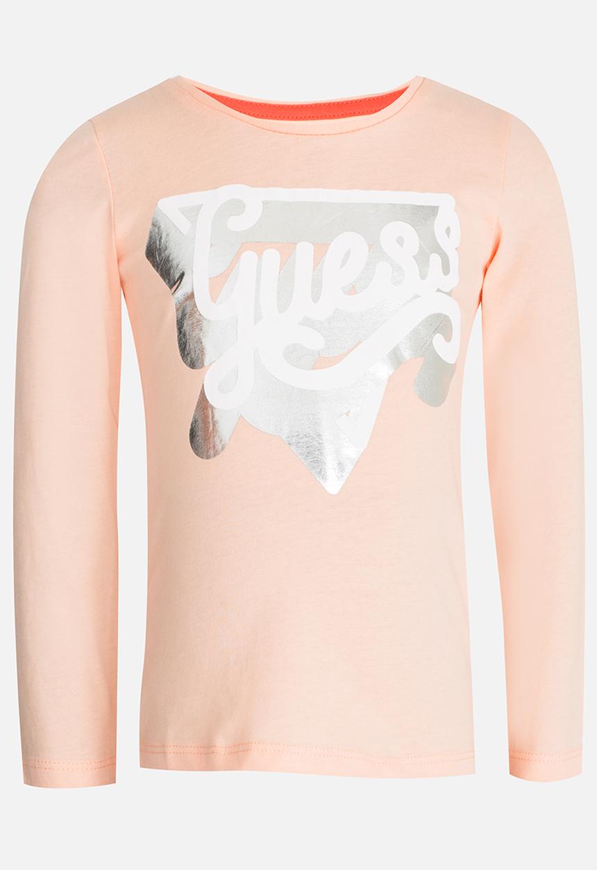 GUESS - Girls Shadow Peach Tee
