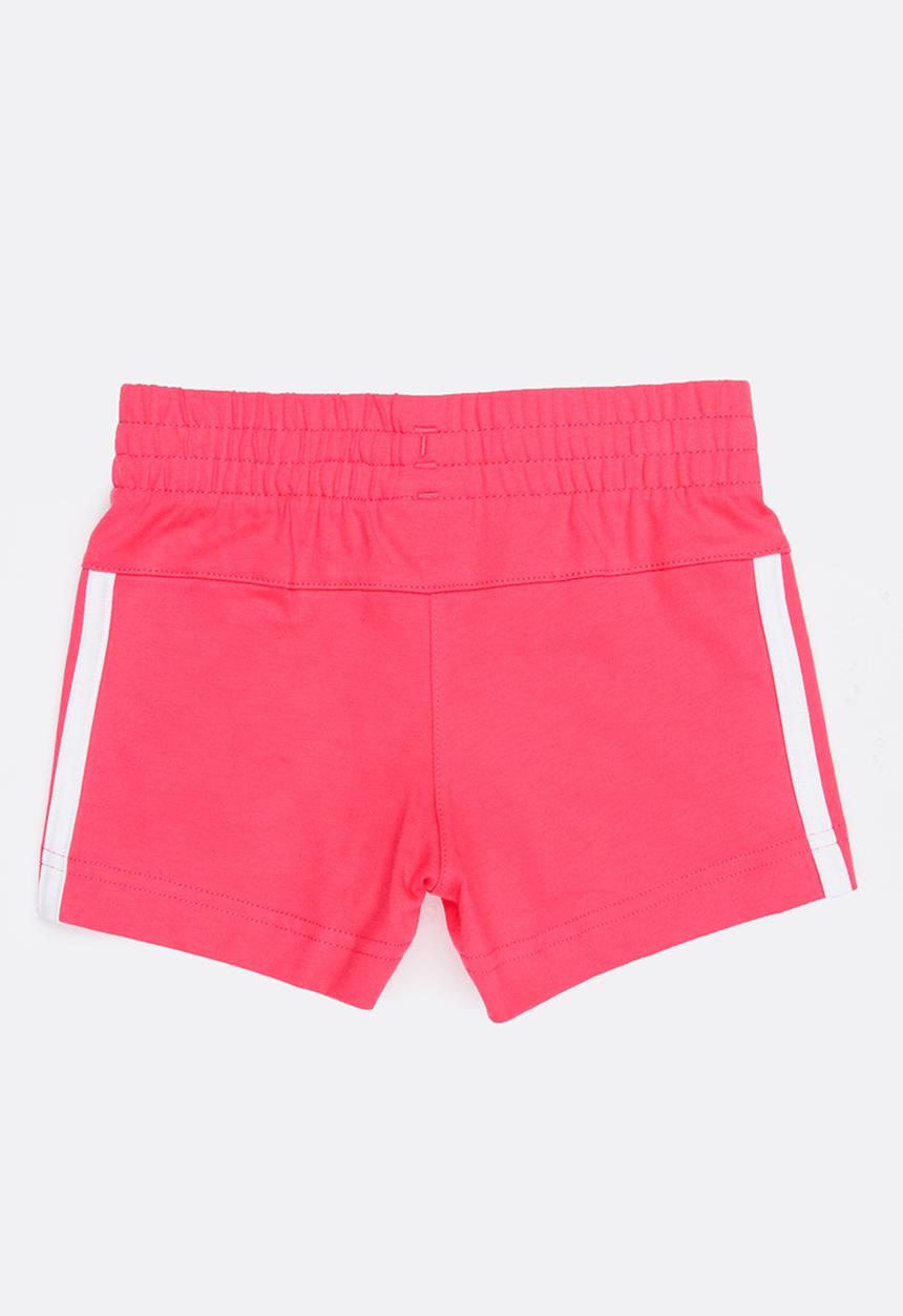 adidas Performance - Little Girls Knitted Short Dark Pink