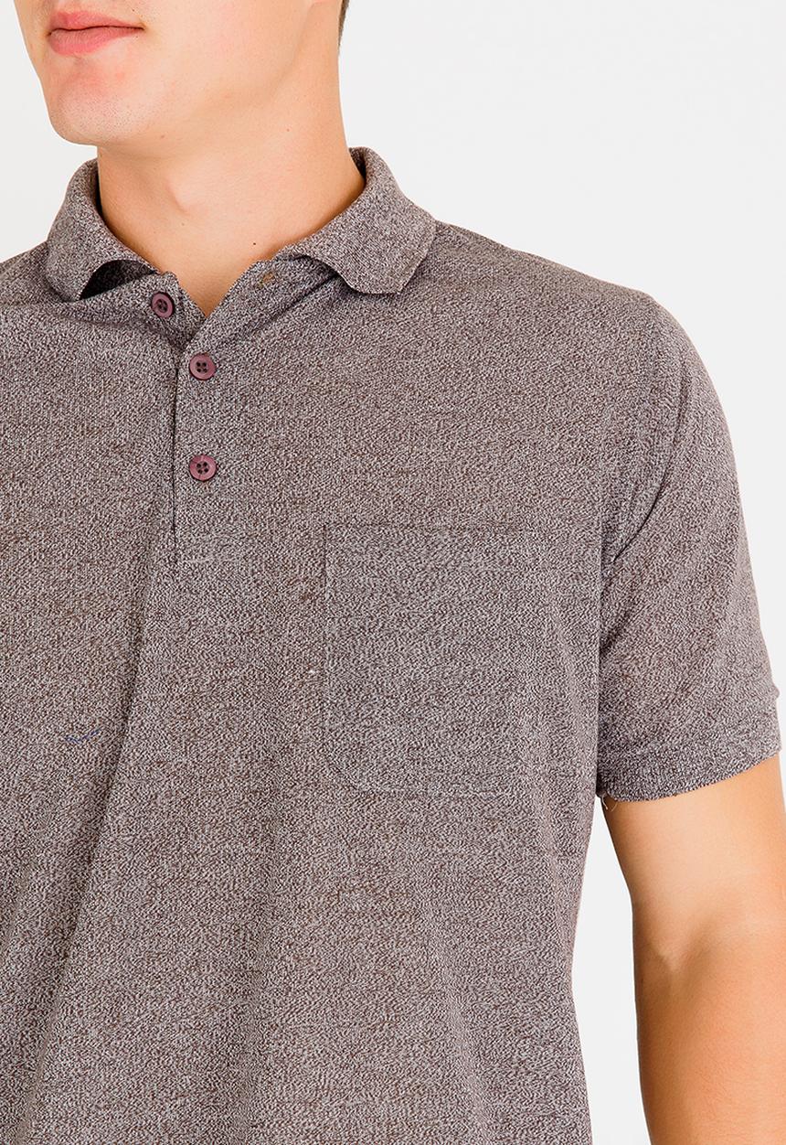 STYLE REPUBLIC - Pocket Detail Golfer Brown