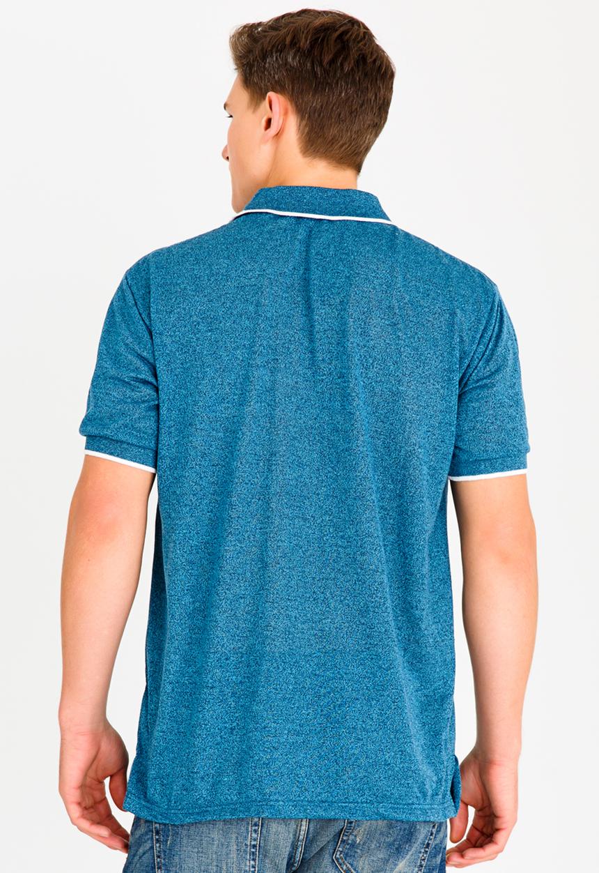 STYLE REPUBLIC - Golfer with Piping Detail Turquoise