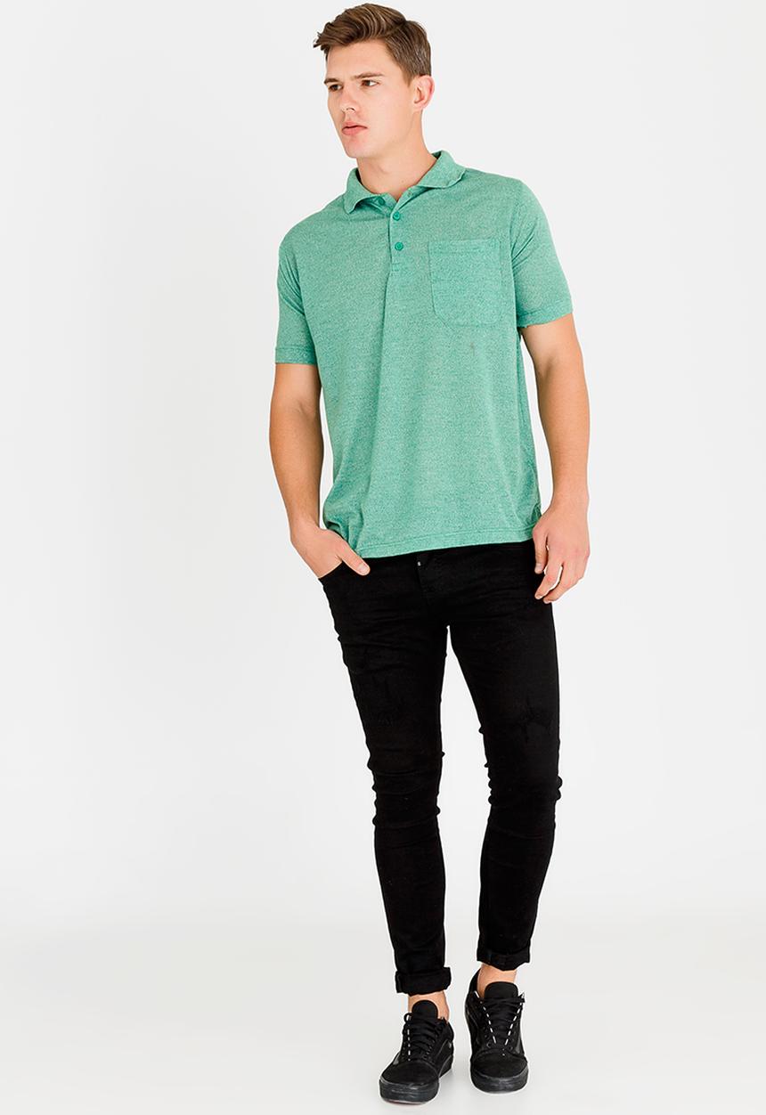 STYLE REPUBLIC - Pocket Detail Golfer Green