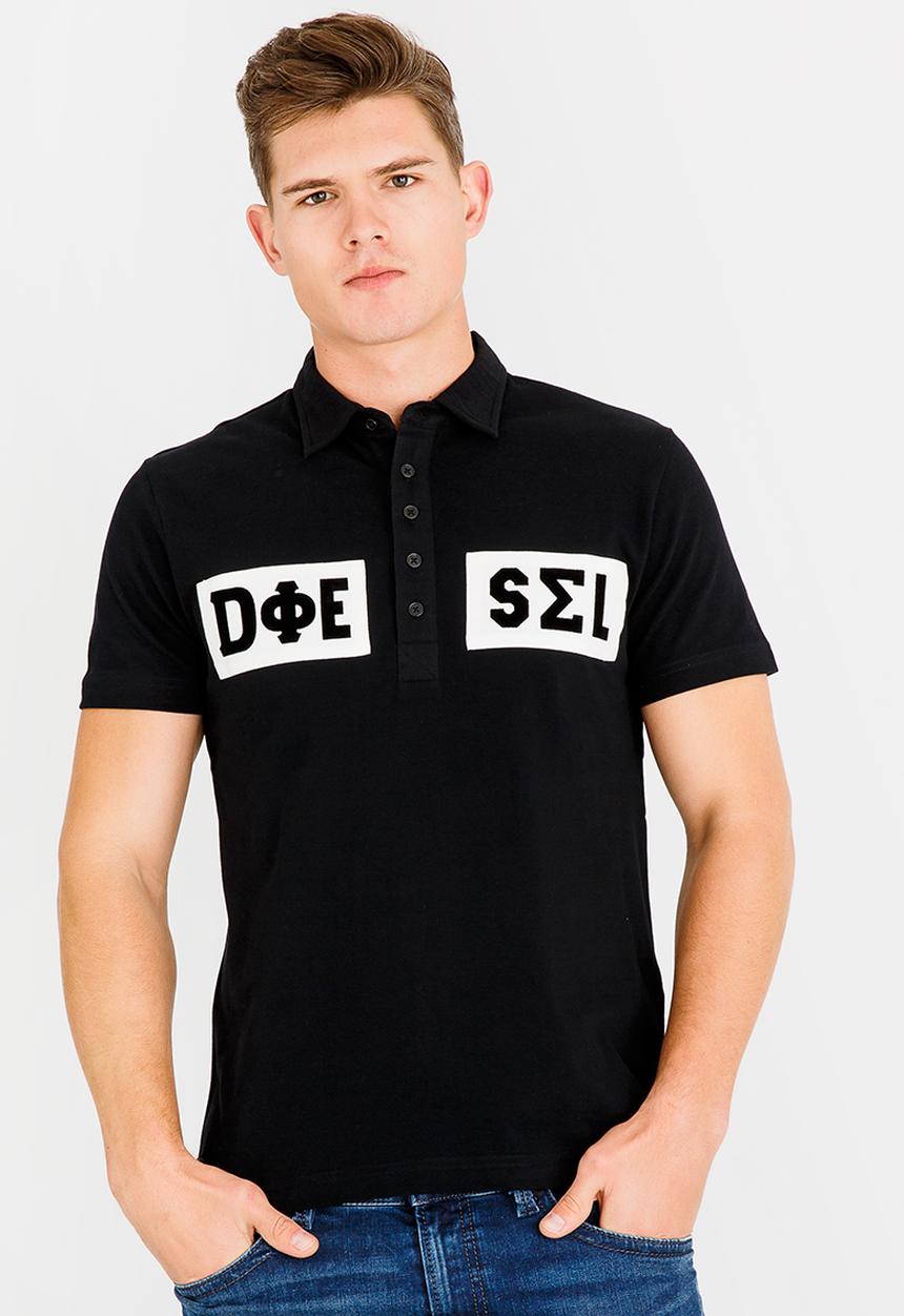 Diesel  - T-Diego-Polo - QC Golfer Black