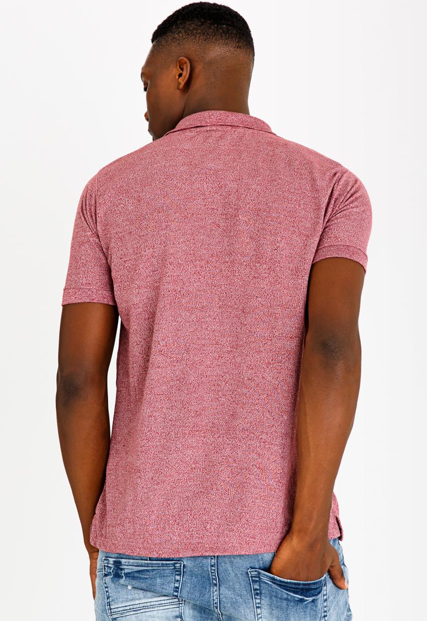 STYLE REPUBLIC - Pocket Detail Golfer Maroon