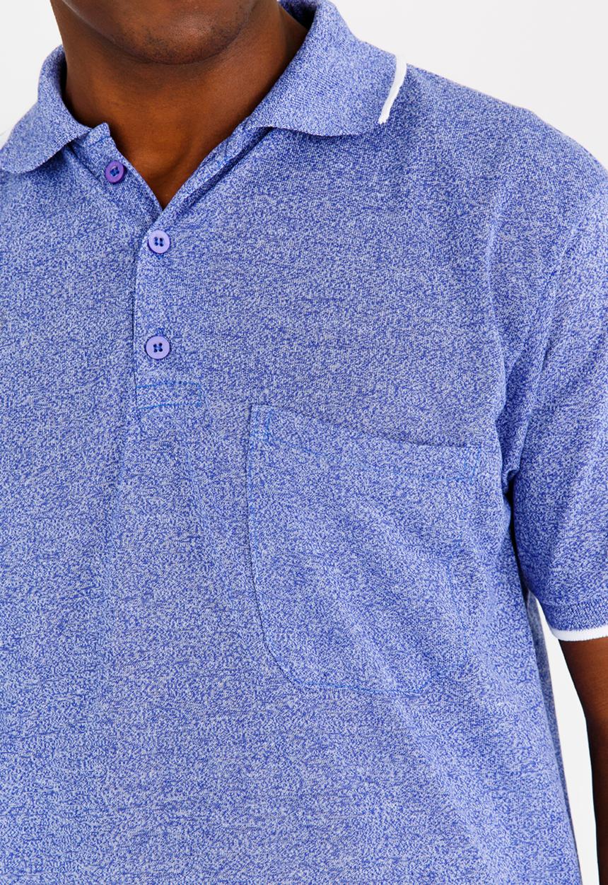 STYLE REPUBLIC - Golfer with Piping Dark Purple