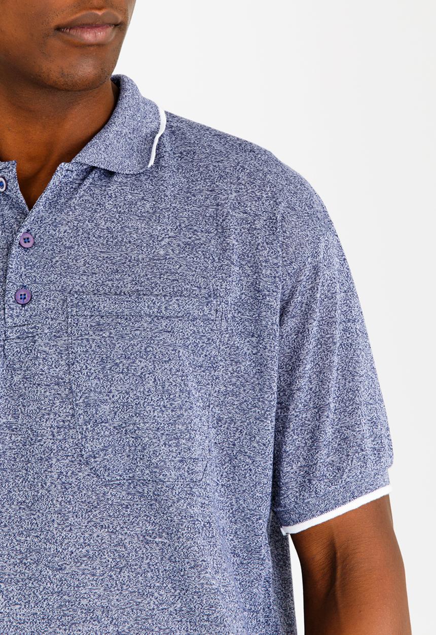 STYLE REPUBLIC - Golfer with Piping Detail Navy