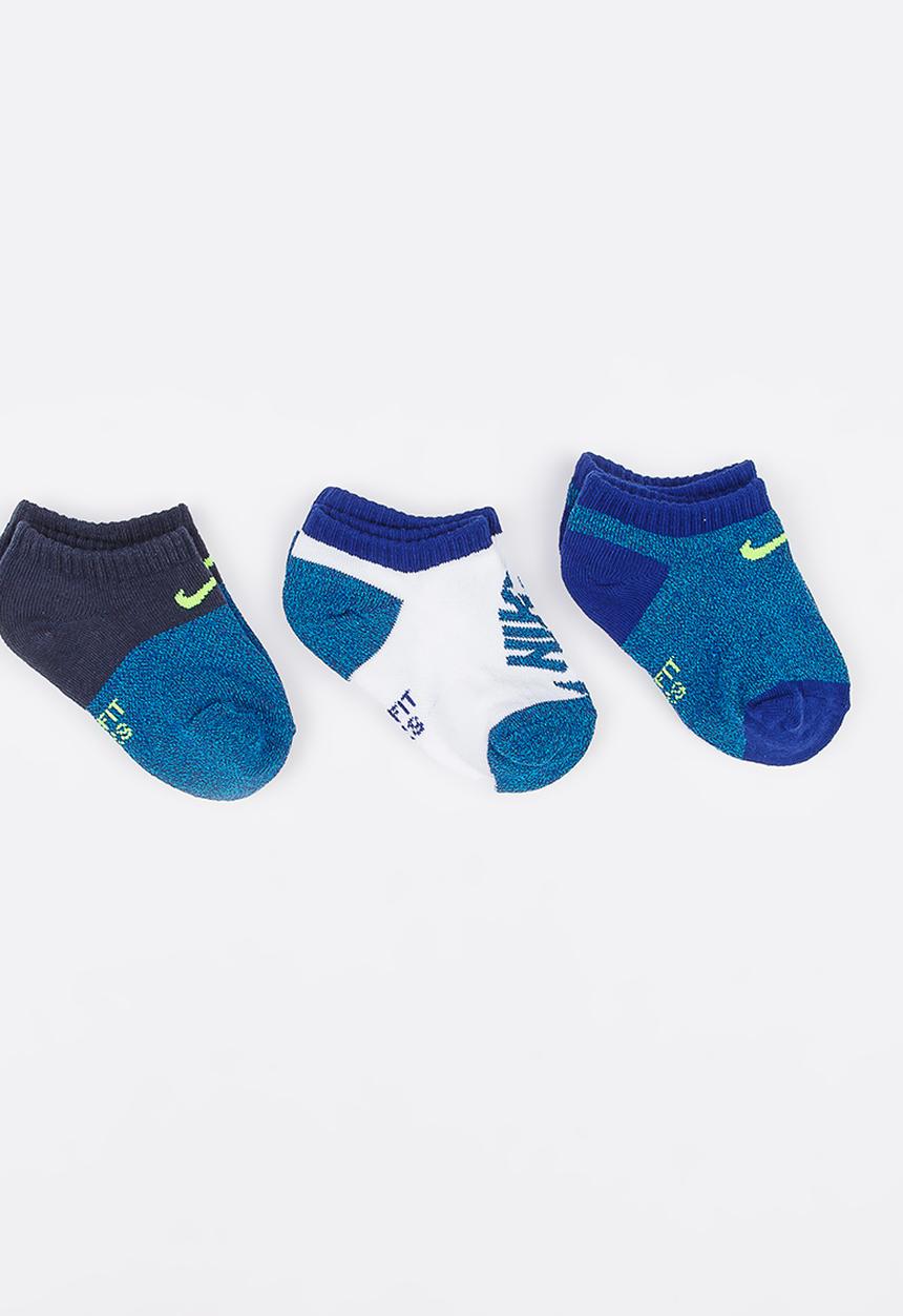 Nike - Twisted low ankle socks dark - blue