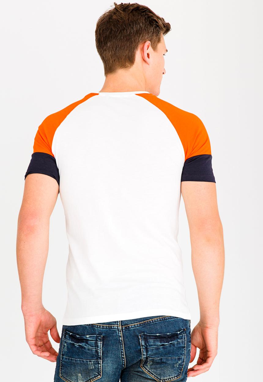 Only & Sons - Raglan Crew Neck Tee White