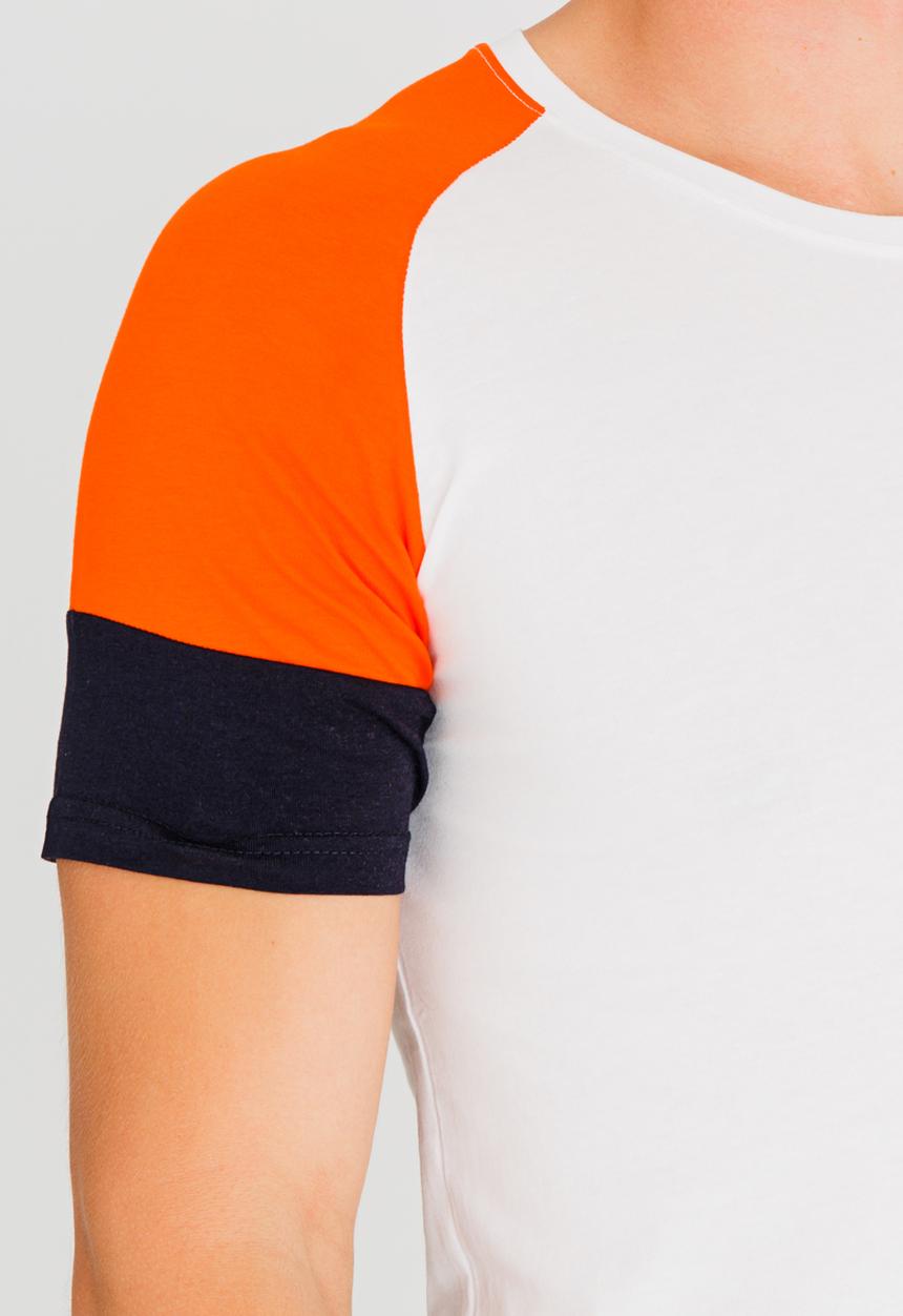 Only & Sons - Raglan Crew Neck Tee White