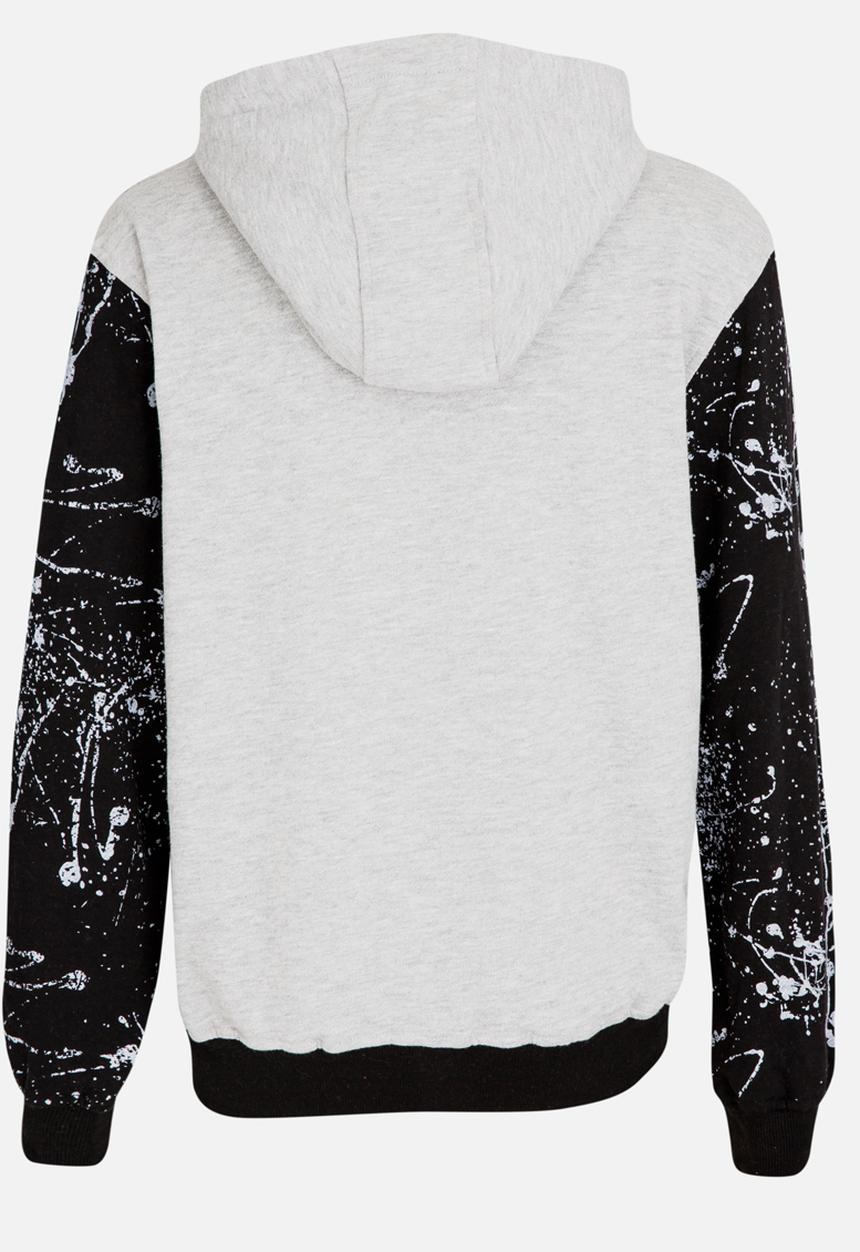 Pop Candy - Printed  Jacket Grey